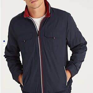 Navy Blue Reversible Men's Jacket